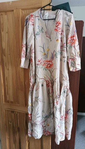 Size floral long dress - h&m,