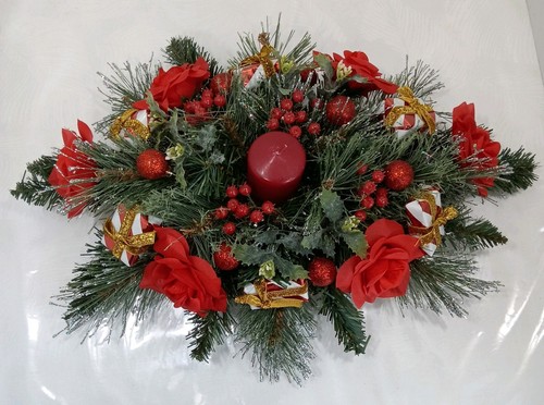 Christmas table centrepiece - christmas,