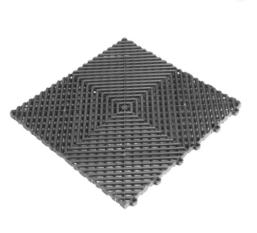 Garage flooring tiles vented - garage,
