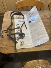 Rambo Micklem Competition Bridle Brown Leather  Ex Con