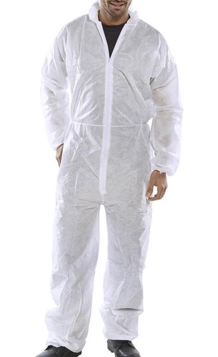 Disposable hazmat overalls - disposable,