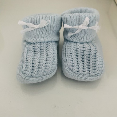 Baby crochet booties handmade - booties, -handmade