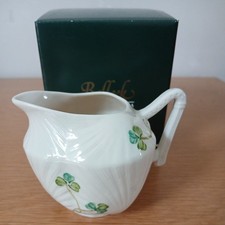 VINTAGE BOXED BELLEEK "HARP"