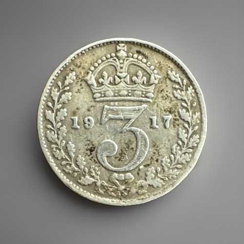 Great britain 1917 silver - 1917,