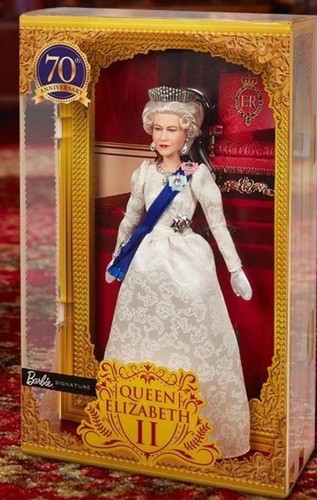 Platinum jubilee barbie - platinum,