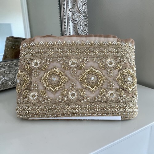 Indian net lace trim - lace, shampion