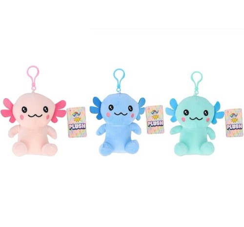 One plush axolotl - one, bag