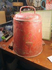 Antique English Red Galvanized