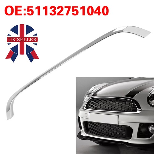 Chrome upper grille surround - chrome,