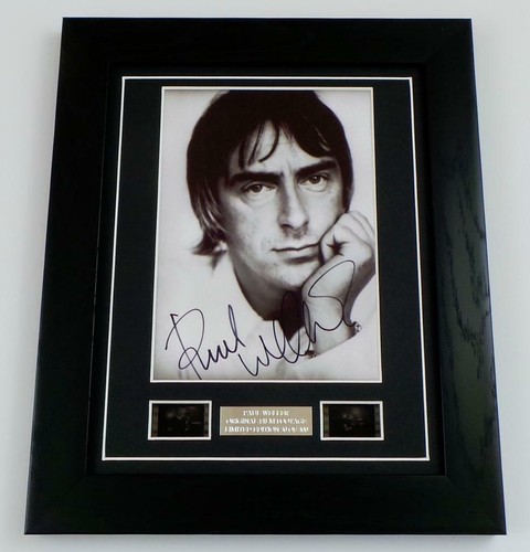 Paul weller signed preprint - paul,