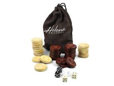 35 mm Helena Wooden Backgammon