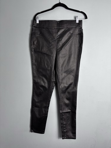 Very black waxed jeggings - very,