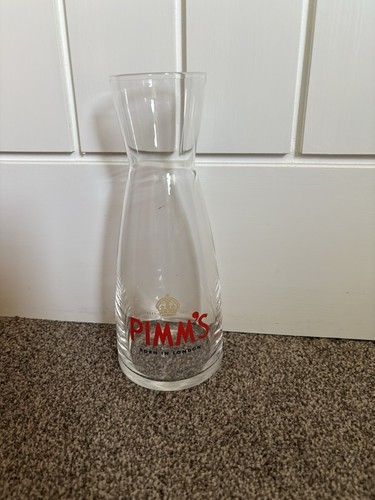 Pimms glass jug carafe - pimms,