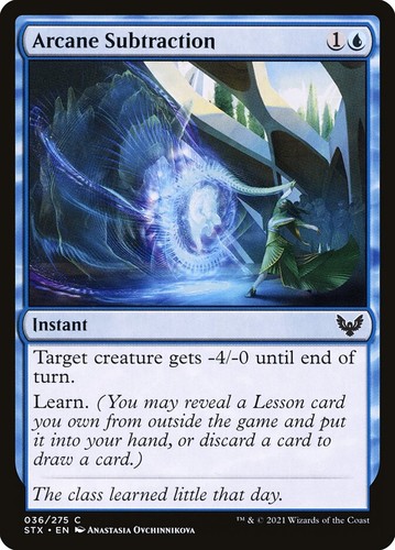 Arcane subtraction stx - arcane,