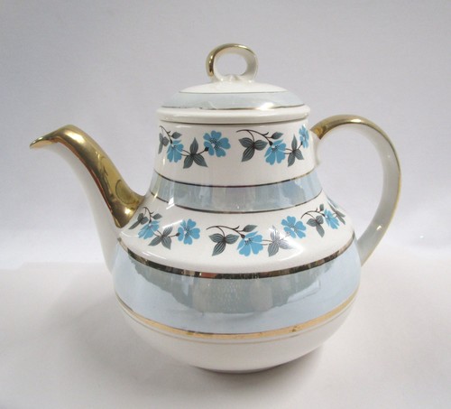 Gibsons teapot vintage - vintage, floral