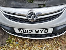 Vauxhall Corsa D Facelift Front bumper complete  paint code Z179 See Photos 