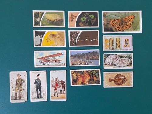 Mixed cigarette cards - 14,