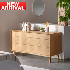 Gallery Milano Oak 6 Drawer