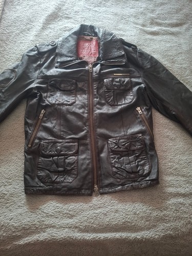Y2k mens leather jacket from - y2k,