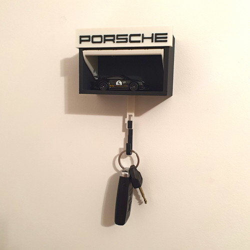Porsche themed mini - porsche, garage