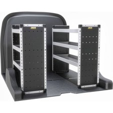 Vauxhall Combo Van Racking 2018+ L1 SWB Shelving Full Kit Aluminium