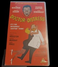 Doctor in Distress VHS Video - Dirk Bogarde, James Robertson Justice PG VGC