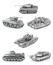 Military Tank Metal Model