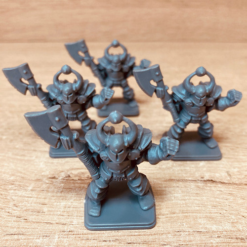 Heroquest chaos warriors 4 - chaos, x