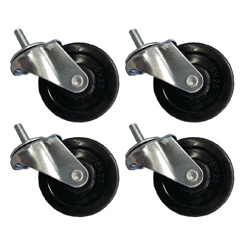 Castor set for combi bbq - set,