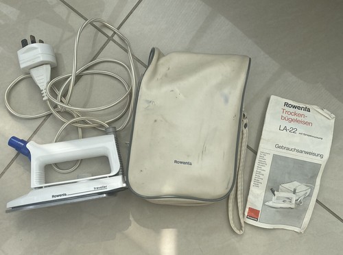 Vintage rowenta travel iron - vintage,