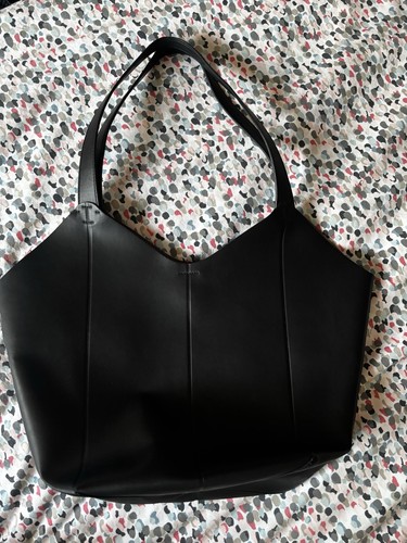 Black zara tote bag - zara,