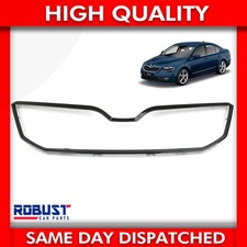 FRONT GRILLE SURROUND UPPER BUMPER RADIATOR TRIM GLOSS BLACK SKODA OCTAVIA MK3