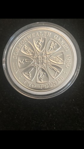 1986 guernsey silver proof - guernsey,