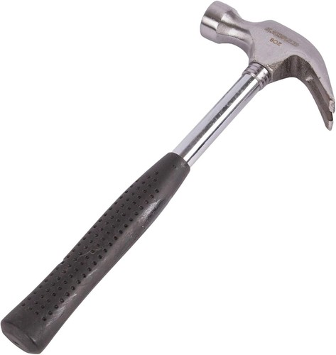 8oz claw hammer with tubular - claw,