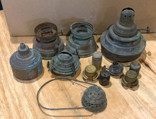 Vintage Small Oil Lamps, Wick