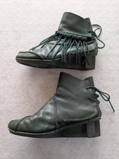 Dark green leather TRIPPEN