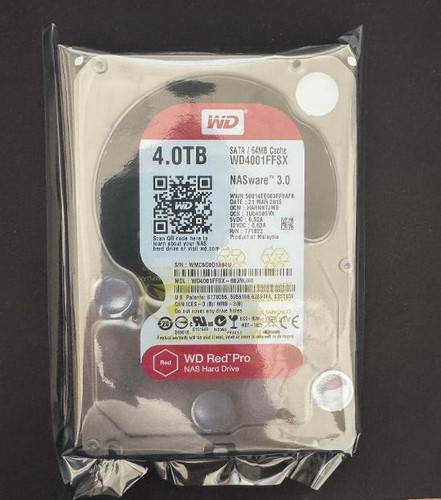 Red pro wd4001ffsx 4tb sata - red,