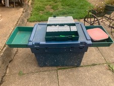 shakespeare fishing seat box used