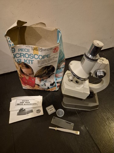 Vintage imco microscope lab - vintage,