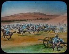 ANTIQUE Magic Lantern Slide TRANSVAAL IN WAR NO47 C1900 BOER WAR SOUTH AFRICA 