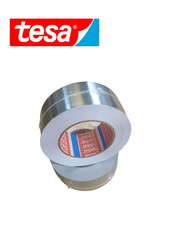 TESA 60632 ALUMINIUM FOIL TAPE 50MM x 50M | Insulation | Flame Retardant | Condu