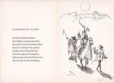 Untitled, red print drawing