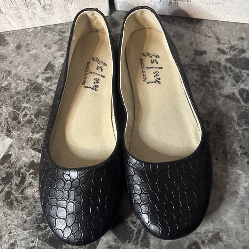 French sole black croc - french,
