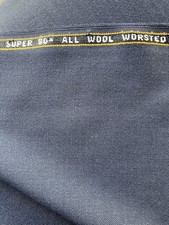 Super 80s 100% Worsted Wool