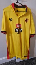 Watford FC 2016/17 Home Football Shirt Size XL Premier League
