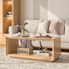 Coffee Table with Storage, Mid