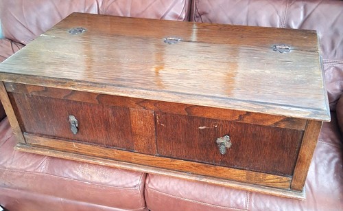 Early 20th century oak - , blanket