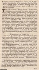 PATHOLOGICAL INQUIRIES AND