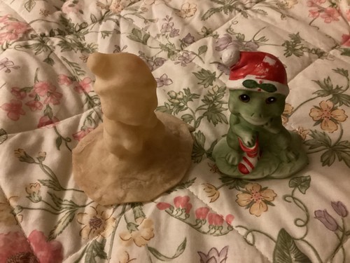 Frog santa hat latex mould - santa,