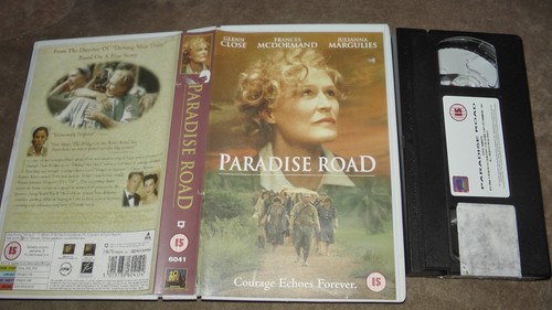 Paradise road vhs video tape - paradise,